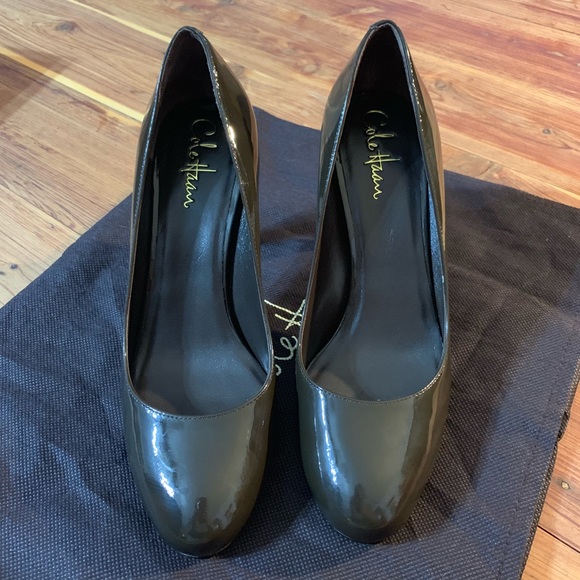 cole haan air violet oxford pump